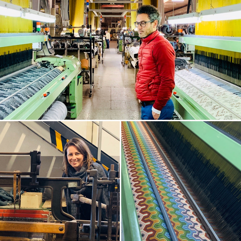 Weaving is wonderful <br> or where tabledots fabrics are made